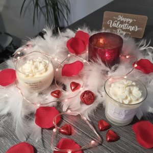Bougies parfumée fleur 150g